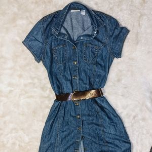 Vintage Jean Dress Liz Claiborne